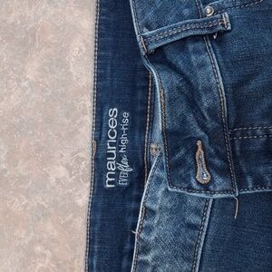 Women's Maurices ever flex high rise jeans